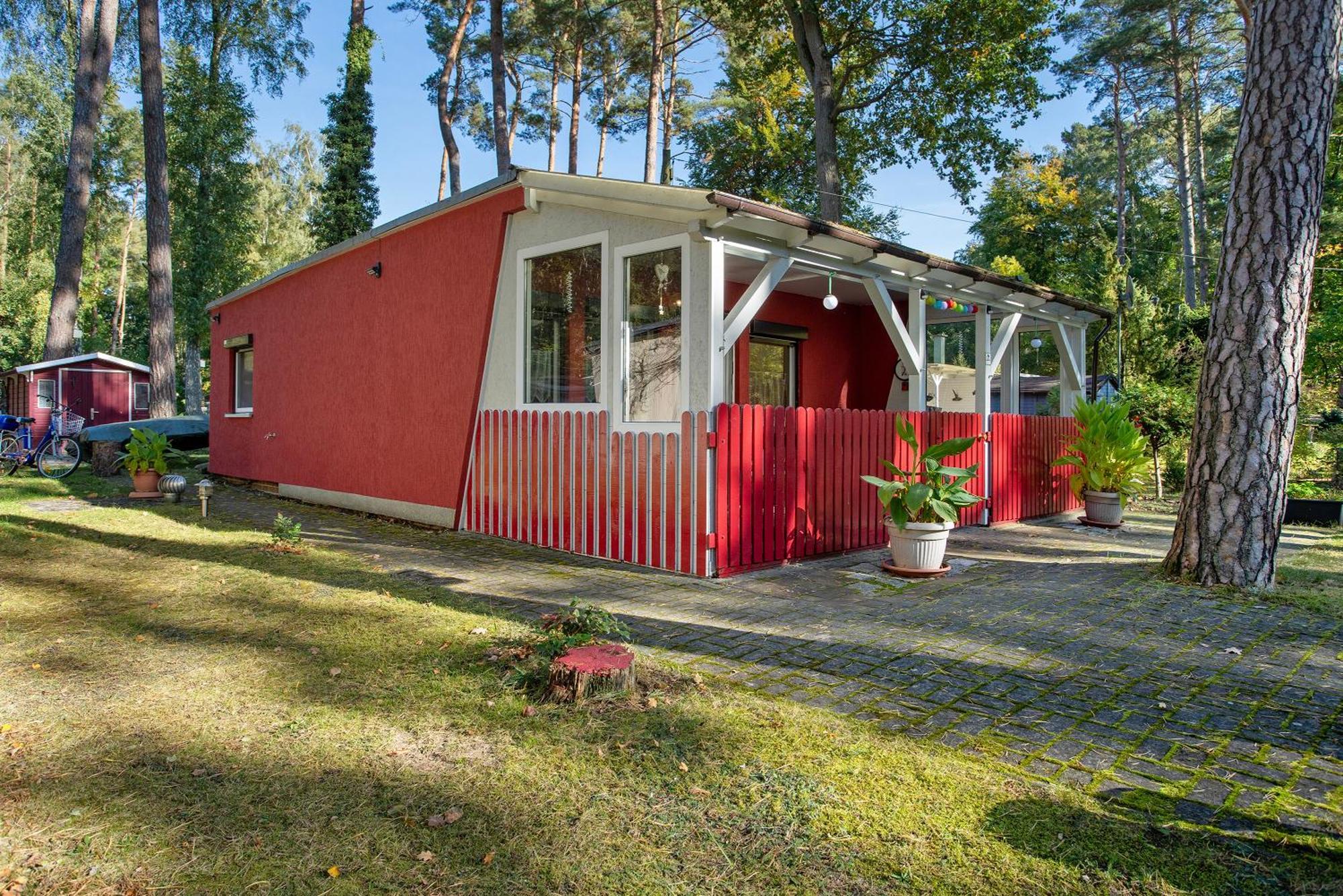 Bungalow Am Stettiner Haff Ueckermünde Exteriör bild