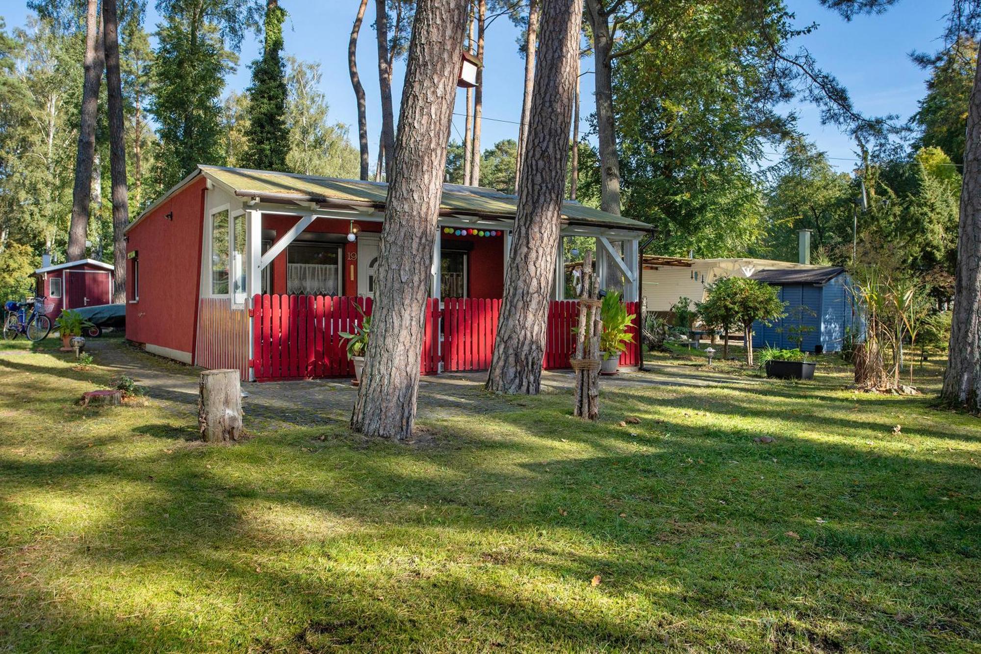 Bungalow Am Stettiner Haff Ueckermünde Exteriör bild